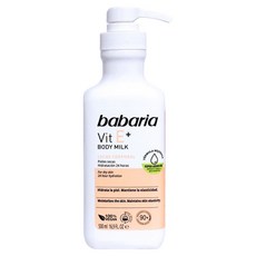 babaria 維他命E抗老舒膚乳液 500ml，長效保濕 舒緩乾燥 緊緻肌膚 西班牙原裝進口, 1瓶