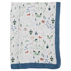 little unicorn 寶寶竹纖維毯, 飛龍城堡, 1條