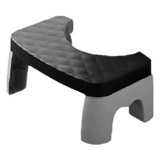 小麥購物 馬桶腳踏凳 L100, 簡約黑