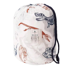 little unicorn 純棉四層紗布毯, 考古恐龍