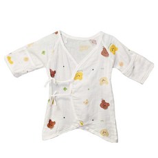 OhBabyLying 蝴蝶紗布衣 包手款