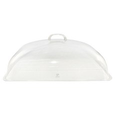 Yomopic 亞克力方形麵包陳列食物罩 特大, 1個, 透明