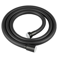 小麥購物 通用加厚PVC蓮蓬頭軟管 L133, 1.5m, 黑色