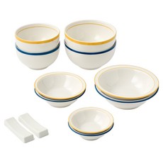 Modern House 日常2人組家用組 12入, 1套, 12便士, 混色