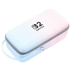 HOHOO SKY2 任天堂 Switch 2 保護殼 收納包, 1個, 單一商品, 藍粉色