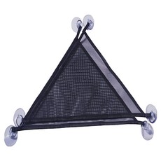 Yuinjihwa 爬蟲類蜥蜴吊床式躲藏處 大型(33 x 33 x 48 cm), 2個, 黑色