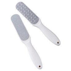한솔템 발 뒤꿈치 각질 제거기 화이트, 2개, 1세트