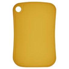 Parfait TPU 嬰兒副食品砧板, 1個, 芥末黃