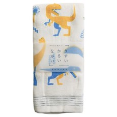 kontex 純棉多功能日本棉紗長巾 柔軟吸水 居家外出皆宜, 恐龍, 1條