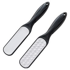 한솔템 발 뒤꿈치 각질 제거기 블랙, 50g, 2개, 1세트