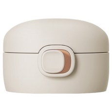 MOYUUM PPSU彈蓋吸管學飲水杯蓋 韓國製 暖杏白, 1組, 單件