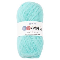 연일섬유 웰빙 샤워세미 뜨개실, 27 소다, 1개
