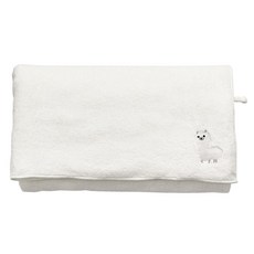 52 weeks 超吸速乾親膚浴巾, 純淨白, 1條