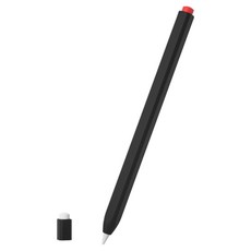 KODACHIEF 실리콘 애플펜슬 커버 애플펜슬 1세대, 시크릿 블랙, 1개