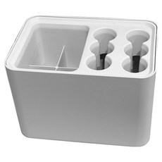 樂居家 10格雨傘收納架, 1個, 灰色