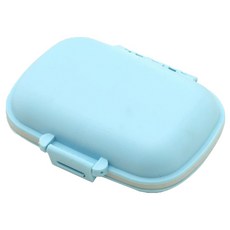 POPO TRAIN 攜帶用藥盒 藍色 FREE, 1個