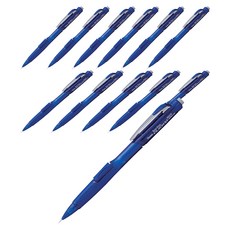 Pentel 飛龍文具 Twist Erase 側壓自動鉛筆 藍色 PD275TC, 0.5mm, 12個
