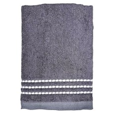 SHING LONG TEXTILE 台灣興隆毛巾 維納斯抗臭防霉毛巾 80 x 33cm, 深灰色, 1條