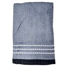 SHING LONG TEXTILE 台灣興隆毛巾 維納斯抗臭防霉方巾 80 x 33cm 淺灰色 瞬間吸水, 1條