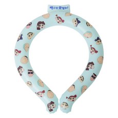 蠟筆小新圖案涼感頸圈 25TC-IN01, 1個, 藍色