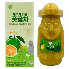 JejuNFarm 青橘茶, 570g, 1個, 1入