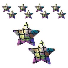 Karbon特別圖案胸貼 星星 霍洛圖案, 10個