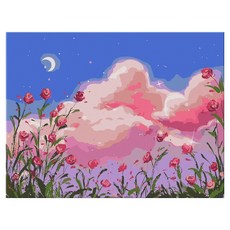 Soulrich 風景 DIY 繪畫套組 30 x 40 cm, 1個, 風景 04