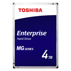 TOSHIBA 東芝 Enterprise 7200RPM CMR模式 512MB緩衝區 企業級硬碟, MG10ADA400E, 4TB