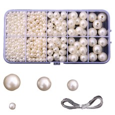 모조진주 비즈 DIY 10종 키트, D, 1세트