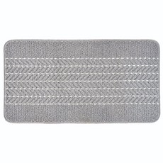 日本 oka 優踏生 廚房地墊, 人字灰, 1個