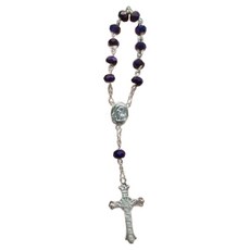 바이데 예쁜 묵주팔찌, 퍼플, 1개