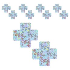 Kelbon 亮片胸貼 Galaxy 十字型, 10個