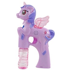獨角獸聲光音樂泡泡槍 連續式, 紫色, 1個