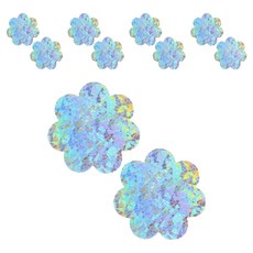 Kelbon 亮片胸貼 銀河花朵, 10個