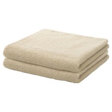 hiorie 日本桃雪 今治飯店毛巾2件組, 1組, 米黃