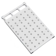 Home Stories 多用途長度可調式層架隔板伸縮桿 基本款, 1個, 白色