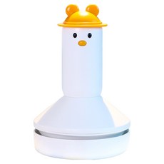 아이존 안녕오리 책상 지우개 진공청소기, 화이트, 1개