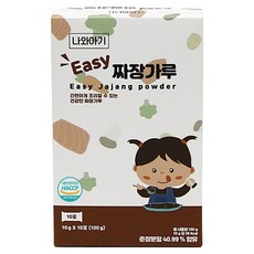 Nawaagi 幼兒用炸醬粉 10入, 1個, 100g