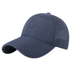 River Fox 寬版網眼透氣高爾夫戶外棒球帽, 1個, 深海軍藍