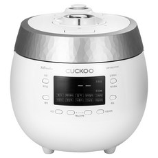 CUCKOO 福庫 6人份電子壓力鍋, CRP-R0615FWS, 白色 + 暖銀色