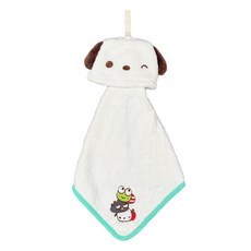 MARUSHIN 丸真 三麗鷗收納式擦手巾, 帕恰狗, 1條