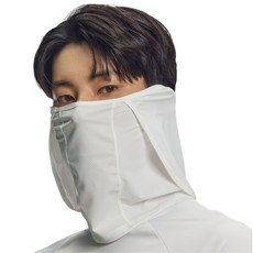 GUARDMAN Wisefit 防紫外線高爾夫口罩, 1個, 白色