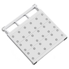 Home Stories 多用途長度可調層架隔板伸縮桿 基本款, 1個, 白色