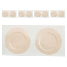 Kelbon 男士用隱形一次性圓形胸貼, 10個