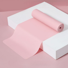 타히크 필라테스 요가 라텍스 고무밴드, 핑크, 1개