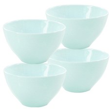 HAPPY JUNG Stella 粉彩飯碗 300ml, 4個, 薄荷綠