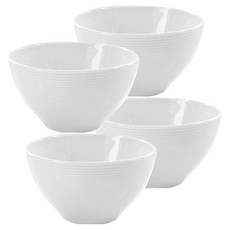 해피정 스텔라 파스텔 국그릇 400ml, 그레이, 4개