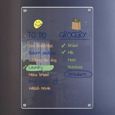 오월담 냉장고 메모보드 붙이는 자석보드 기본형, 아크릴