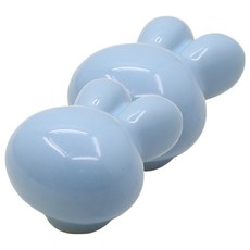 現代風格傢俱把手 1.8 x 3.9 x 5.4 cm, 2個, 天藍色