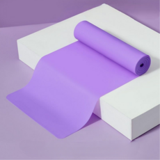 타히크 필라테스 요가 라텍스 고무밴드, 퍼플, 1개